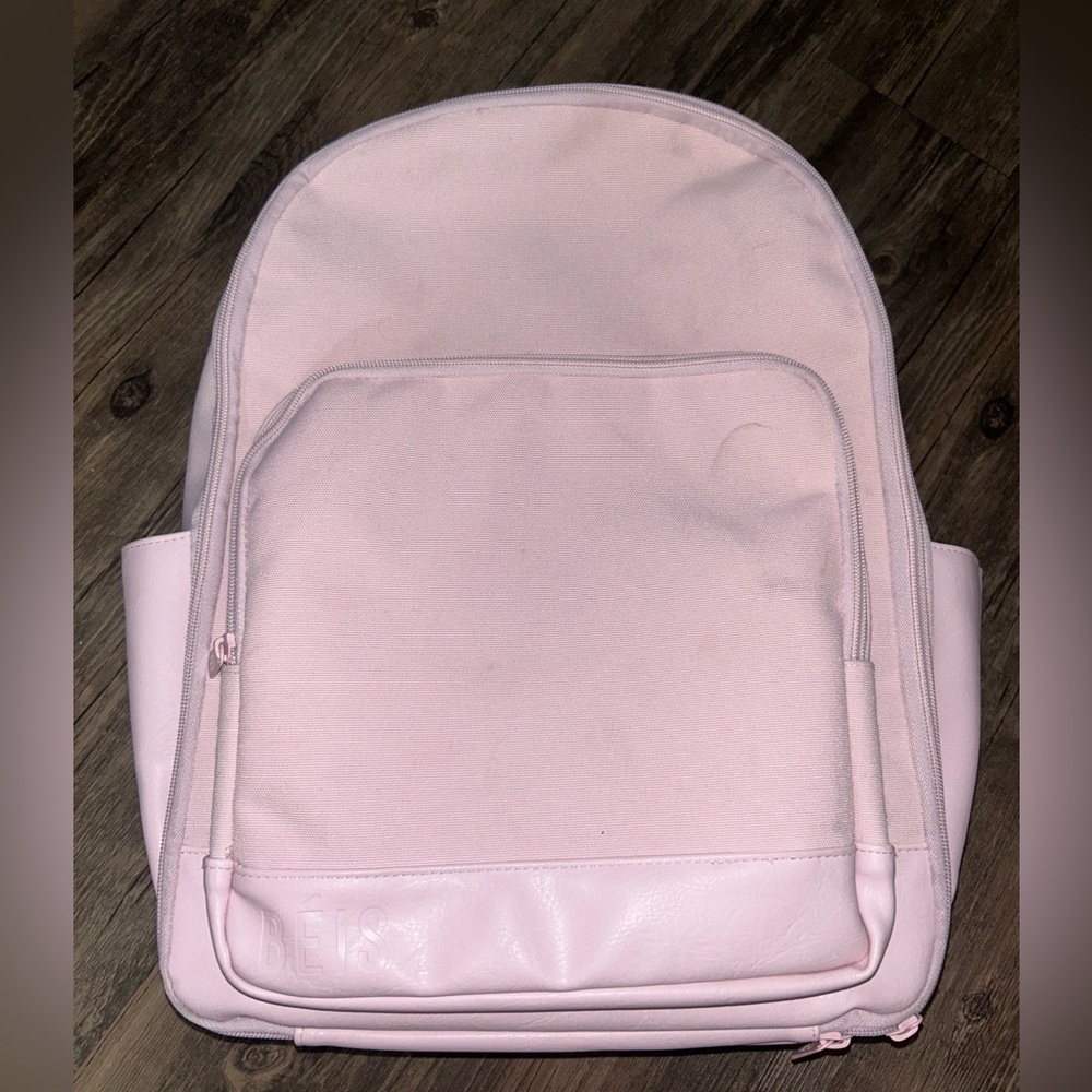 Atlas Pink Beis Backpack